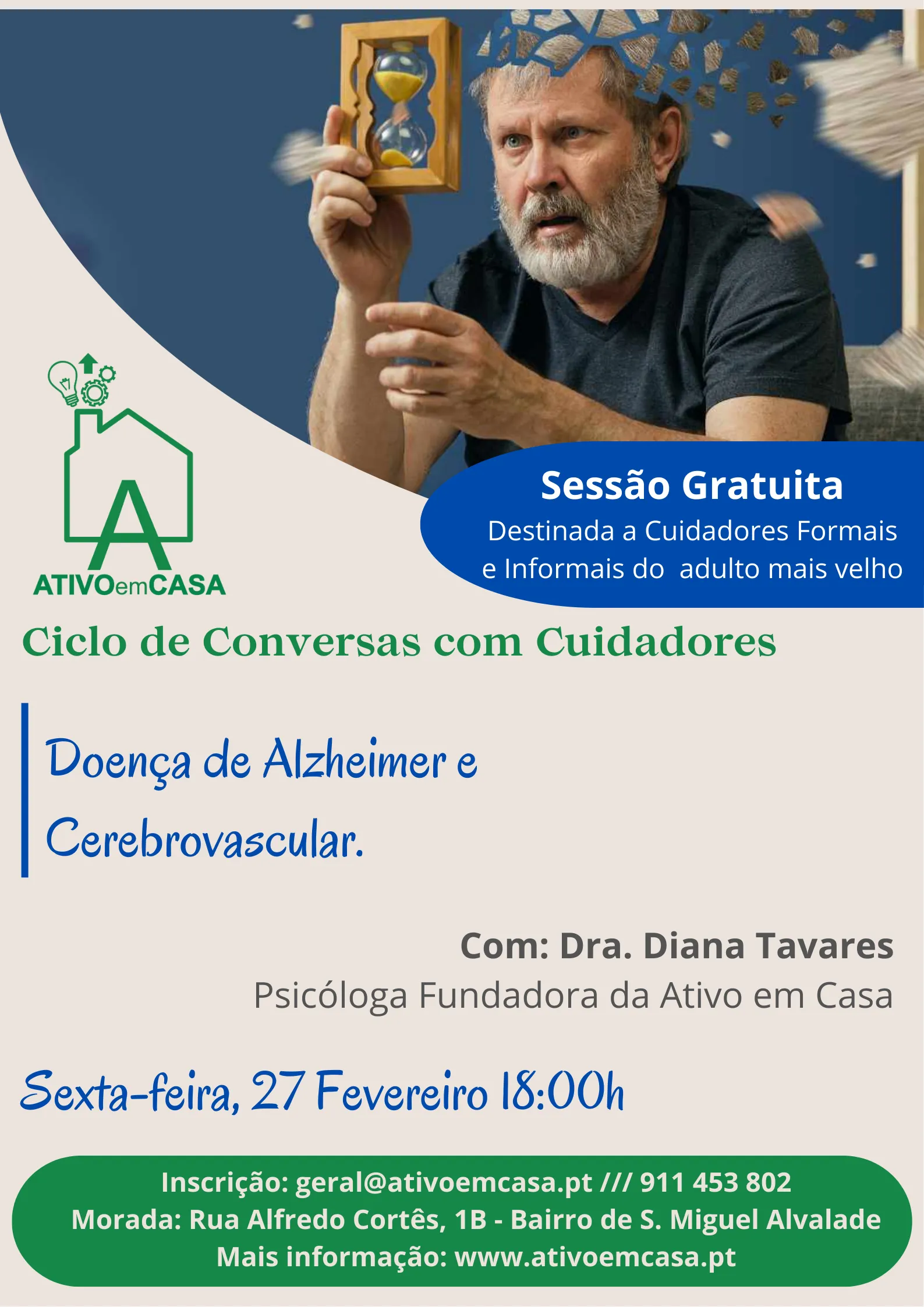 Ciclo de conversas com cuidadores Fevereiro 2026