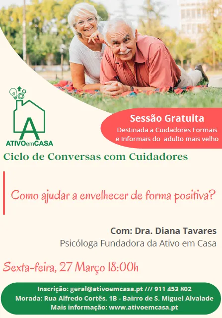 Ciclo de conversas com cuidadores Março 2026