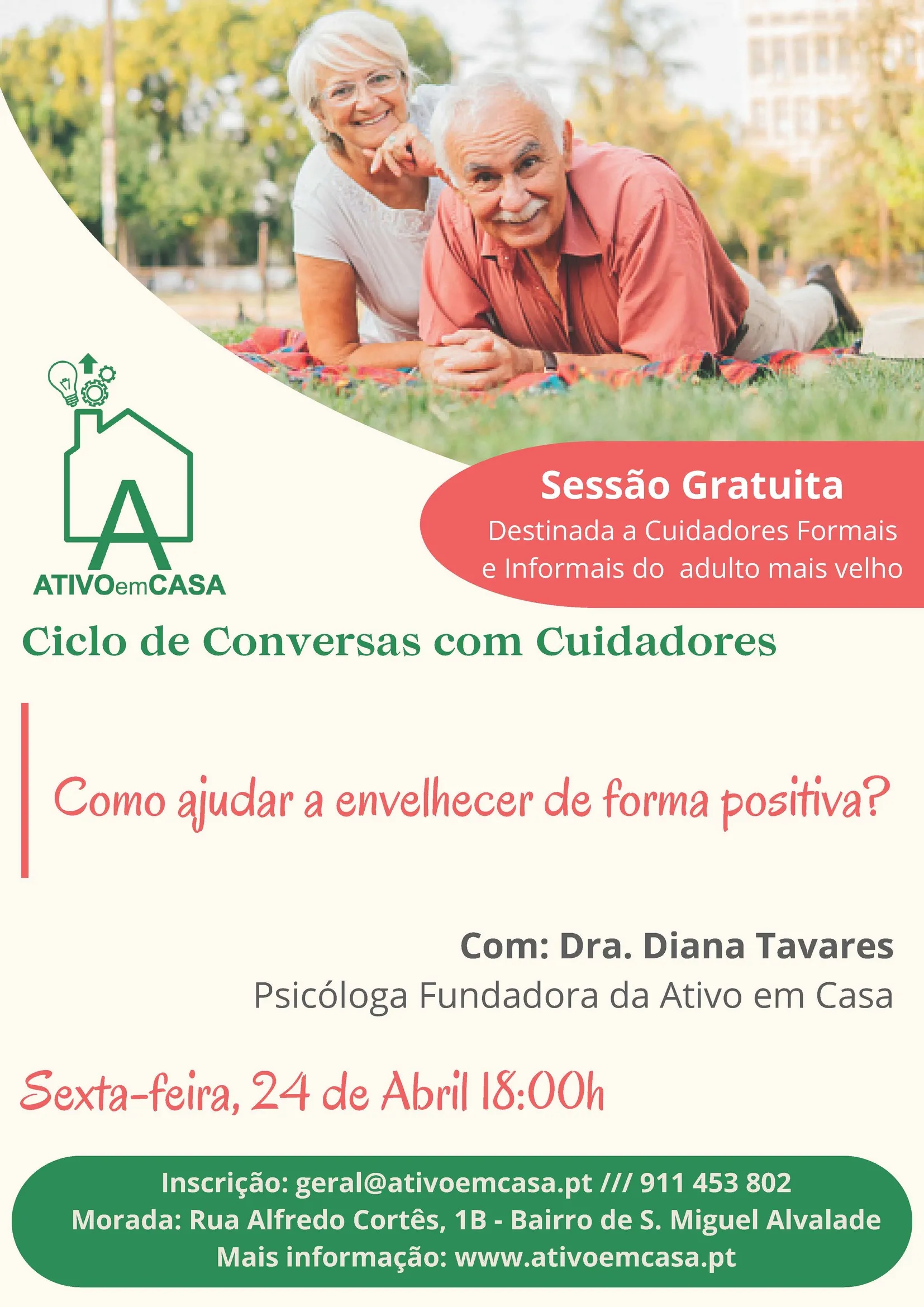 Ciclo de conversas com cuidadores Abril 2026